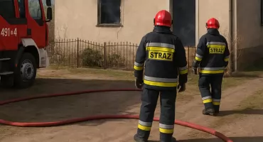 GMINA RADOSZYCE. Śmiertelne zatrucie gazami popożarowymi w Szóstakach