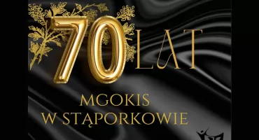 Zapraszają do Stąporkowa na Koncert Jubileuszowy z okazji 70-lecia domu kultury