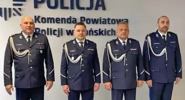 KOŃSKIE. Uroczysta zbiórka policjantów. Zmienił się zastępca komendanta powiatowego
