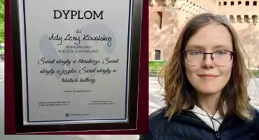 Ada Kowalska z II Liceum Ogólnokształcącego w Końskich wśród najlepszych młodych humanistów w Polsce