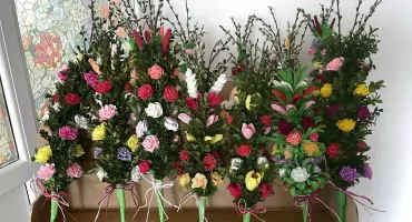 GMINA SŁUPIA KONECKA. Seniorzy z Pilczycy zapraszają na kameralny Kiermasz Wielkanocny