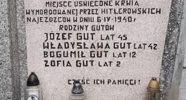 GMINA STĄPORKÓW. Wieczna cisza nad tym miejscem. Niemiecki mord na rodzinie Gutów