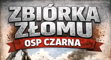 OSP Czarna zbiera złom. Każdy kilogram to wsparcie dla strażaków