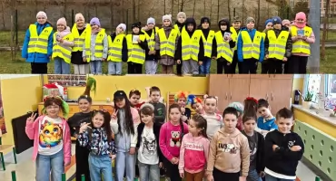 Okres świąteczny w szkole w Czermnie. Uczniowie i nauczyciele stanęli na wysokości zadania [GALERIA ZDJĘĆ]