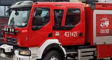 KOŃSKIE. Pożar budynku gospodarczego przy ul. Spacerowej. W akcji cztery jednostki straży