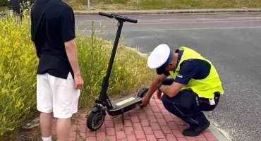 Policyjna akcja Bezpieczny Jednoślad na terenie powiatu koneckiego