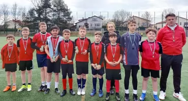 Finał powiatowy turnieju piłki nożnej o Puchar Tymbarku w kategorii U12 dla SP Królewiec