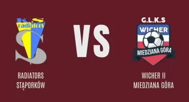 KEEZA Klasa B. Drużyna ze Stąporkowa podejmowała rezerwy ekipy z Miedzianej Góry. Górą Radiator$!