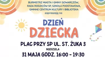Zaproszenie na Dzień Dziecka w Gowarczowie. Animacje, zabawy, konkursy, niespodzianki i wiele więcej!