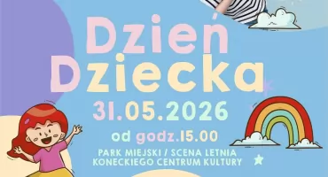 Zapraszają do Końskich na pełen energii Dzień Dziecka. Organizatorzy zapowiadają mnóstwo atrakcji
