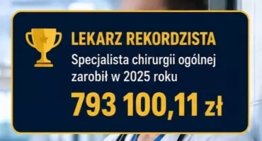 W koneckim szpitalu - TOP 20 - najlepiej zarabiających lekarzy i TOP 10 - najlepiej zarabiających pielęgniarek