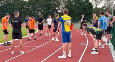 Pierwszoligowa drużyna szczypiornistów KSSPR Końskie wróciła do regularnych treningów
