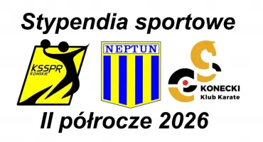 GMINA KOŃSKIE. Stypendia sportowe dla zawodników z koneckich klubów na drugie półrocze 2026 r. przyznane