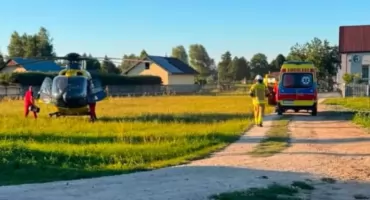 5-letni rowerzysta wyjechał na drogę i został potrącony przez ciężarówkę