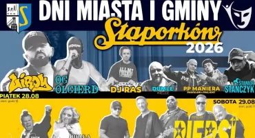 Święto Miasta i Gminy Stąporków. Dwa dni mega rozrywki, gwiazdami Liroy i Piersi!