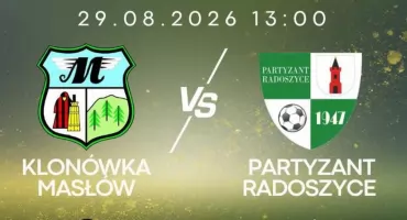 KEEZA Klasa Okręgowa. Partyzant Radoszyce zagrał o przedłużenie passy zwycięstw. Nie udało się...