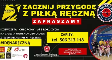KSSPR Końskie ogłosił nabór do Akademii Piłki Ręcznej Końskie Handball Kids