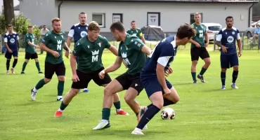 KEEZA Klasa A, grupa 1. Drużyna GLKS Fałków zmierzyła się z Grodem Cmińsk. Bramka Myśliwego