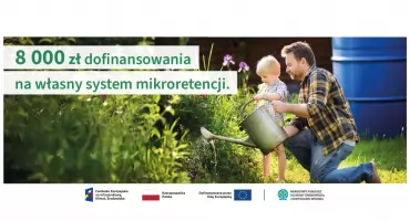 Łap deszczówkę. Woda zamiast do kanalizacji może zostać przy domu. Trwa nabór do programu Mikroretencja