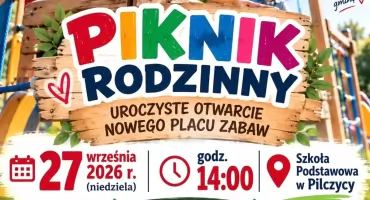 GMINA SŁUPIA KONECKA. Piknik Rodzinny w Pilczycy. Będzie rodzinnie, radośnie i mnóstwo dobrej zabawy!