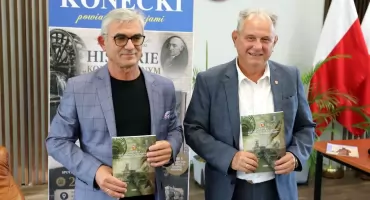 Spotkanie autorskie z Marianem Wikierą i Marianem Adamczykiem. Zaprezentowali swoją nową książkę
