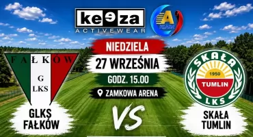 KEEZA Klasa A, grupa 1. GLKS Fałków rozgromił Skałę Tumlin i został liderem! KS Smyków pauzował