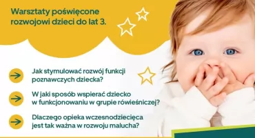 Jutro bezpłatne warsztaty dla rodziców w Rudzie Malenieckiej