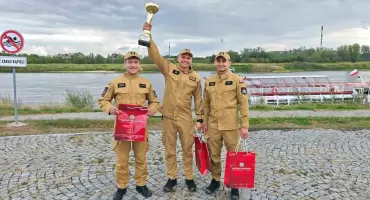 Strażacy z Końskich znów najlepsi. Piotr Połeć z Niekłania w mistrzowskiej drużynie