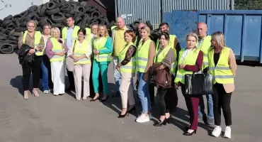 GOWARCZÓW - KOŃSKIE. Radni i sołtysi z gminy Gowarczów zdobywali praktyczną wiedzę w PGK Końskie