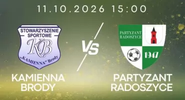KEEZA Klasa Okręgowa. Partyzant Radoszyce stracił punkty w Brodach