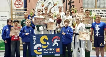 42. Puchar Polski Karate Kyokushin. Świetny start koneckich karateków [ZDJĘCIA]