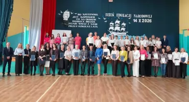 Świętowali Dzień Edukacji Narodowej w Szkole Podstawowej w Gowarczowie