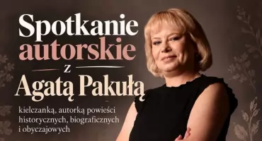 RADOSZYCE. Zaproszenie na spotkanie autorskie z Agatą Pakułą